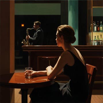 Le Yack - Jazz Solitude - Hand signed