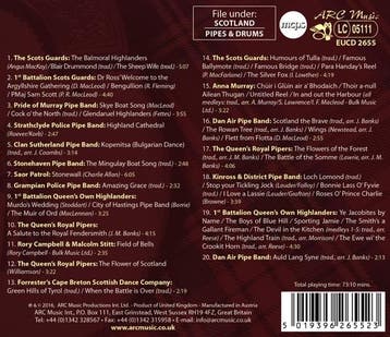 cd - various - BEST OF SCOTTISH PIPES &amp; DRUMS (nieuw), Verzenden, Zo goed als nieuw