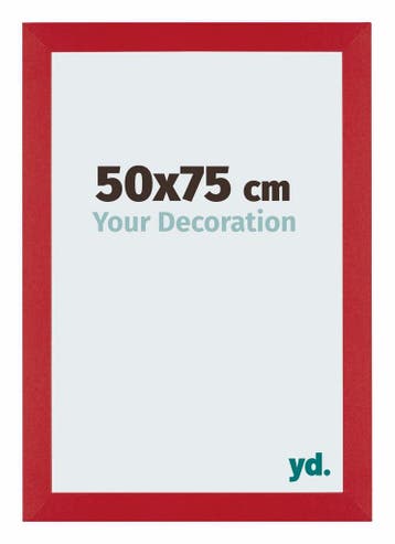 Fotolijst 50x75 cm - Rood - MDF - Mura, Verzenden, Nieuw