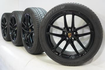 Porsche Macan II + III 95B 20 inch velgen Pirelli Winterband, Gebruikt, Velg(en), 20 inch, Winterbanden