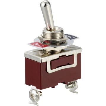 13x30 Mm Tuimelschakelaar 15 Ampère - 250 Volt On/off/on Sch, Doe-het-zelf en Verbouw, Elektra en Kabels, Ophalen of Verzenden