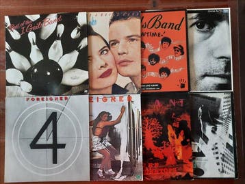J. Geils Band & related, Foreigner and The Woodentops - 8 x, Nieuw in verpakking