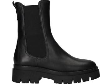 Tamaris dames chelseaboot - Blokhak 5 cm - Zwart (2025), Kleding | Dames, Verzenden, Nieuw