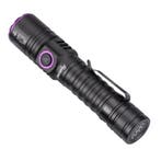 UV LED Zaklamp 365/395nm Oplaadbaar Zoom Type-C, Verzenden, Nieuw
