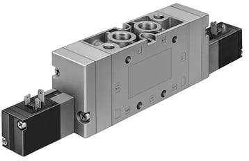 Festo 5/3 Uitgeblazen Lucht Magneetventiel G3/8 2200L/Min -, Verzenden, Nieuw