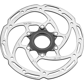Zoom Schijfrem rotor - 180mm - 6-gaats - zilver - 1.85mm..., Fietsen en Brommers, Fietsonderdelen, Ophalen of Verzenden, Nieuw