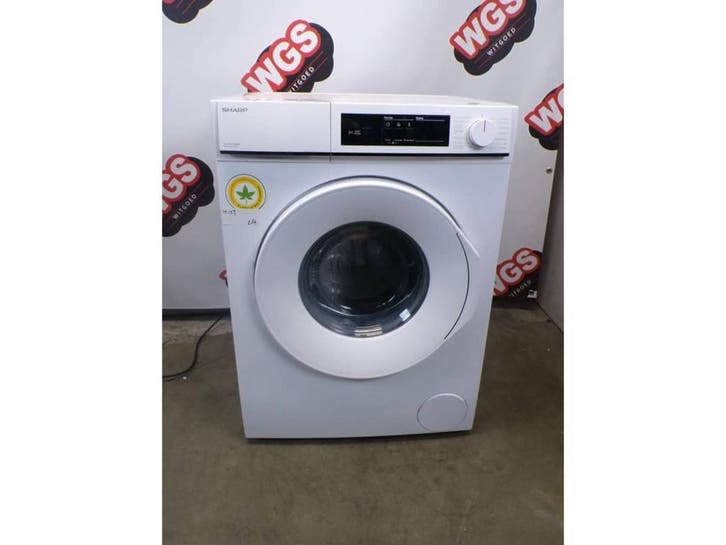 Sharp ES NFA714BWB - Wasmachine - Energielabel B - 2ehands, Witgoed en Apparatuur, Wasmachines, Zo goed als nieuw, Verzenden