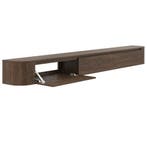 Dulce Japandi Tv-meubel 272 x 32 x 28 cm - Walnoot, Huis en Inrichting, Kasten | Televisiemeubels, Ophalen of Verzenden, Nieuw