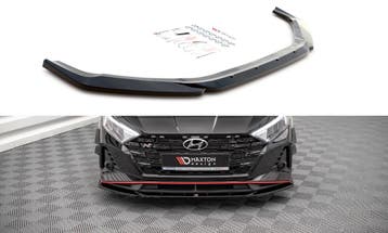 Voorspoiler V.3 Hyundai I20 N Mk3 Glans Zwart, Ophalen of Verzenden, Nieuw