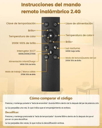E27 LED Gloeilamp Dimbaar Met Afstandsbediening, 9W Amber..., Verzenden, Nieuw