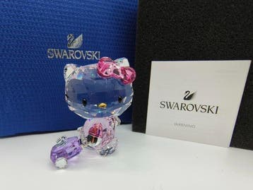 Figuur - Swarovski - Sanrio - Hello Kitty - Traveller -