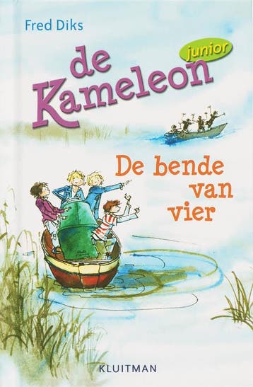 De Kameleon junior / de bende van vier / Kameleon junior, Verzenden, Zo goed als nieuw, Fred Diks