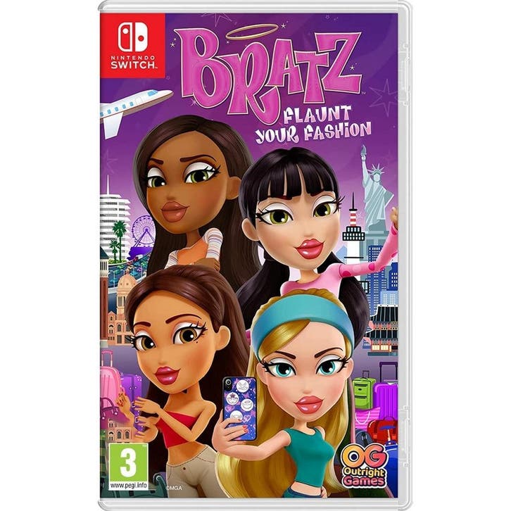 Switch Bratz: Flaunt your fashion, Spelcomputers en Games, Spelcomputers | Nintendo Switch, Zo goed als nieuw, Verzenden