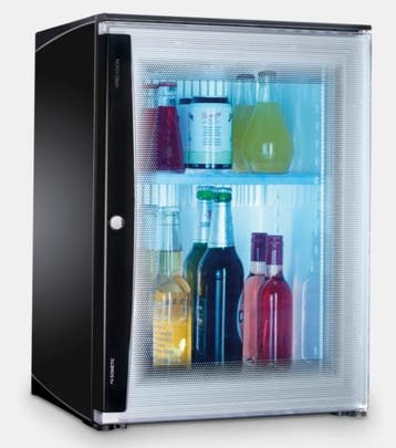 Dometic Dometic Minibar Zwart HiPro Vision Glasdeur| 37 L, Verzenden, Nieuw in verpakking