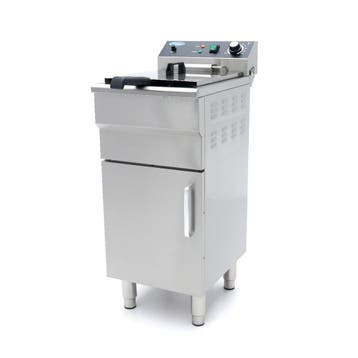 Frituurpan - 16 L - 1 Mand - met Tapkraan en Opbergruimte -, Witgoed en Apparatuur, Frituurpannen, 4 liter of meer, Verzenden