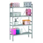 Stellingsysteem | Kunststof| 4 Schappen | 1142x360x1790mm, Verzenden, Nieuw in verpakking