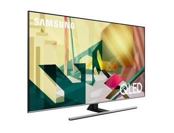 Samsung QE65Q74TAL - 65 inch 4K UHD QLED Smart TV, Ophalen, Zo goed als nieuw, 100 Hz, Samsung