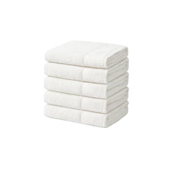 Handdoeken 70×140 cm – Set van 5 – 400 g/m² - Hotel Wit, Verzenden, Nieuw