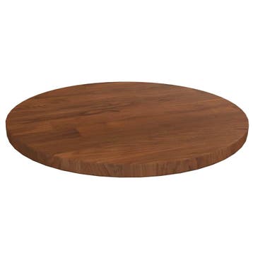 vidaXL Tafelblad rond Ø30x1,5 cm bewerkt massief eikenhout, Verzenden, Nieuw