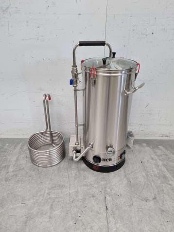 RVS Alles-in-een brouwsysteem Dubbelwandige biermaker 29, Ophalen of Verzenden, Nieuw in verpakking