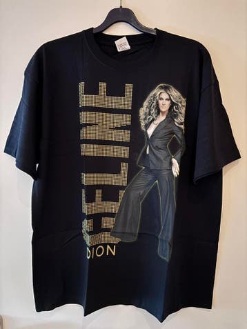Celine Dion - Origineel 2008 World Tour T-shirt, Ophalen of Verzenden, Nieuw, Kleding