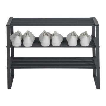 Spinder Design Rex SR2 70cm dubbel schoenenrek - zwart, Verzenden, Nieuw