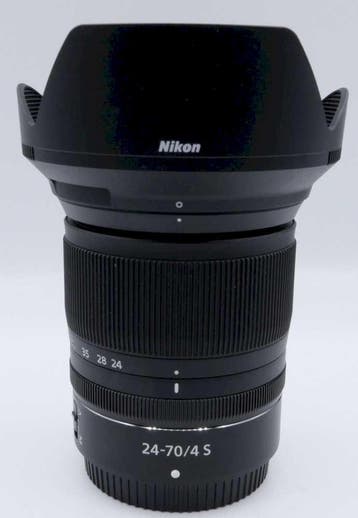 Nikon Z 24-70mm f/4.0 S OCCASION (799), Audio, Tv en Foto, Ophalen of Verzenden, Zo goed als nieuw