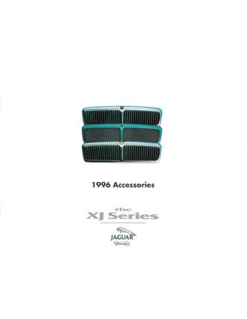 1996 JAGUAR XJ ACCESSOIRES BROCHURE ENGELS, Nieuw, Author