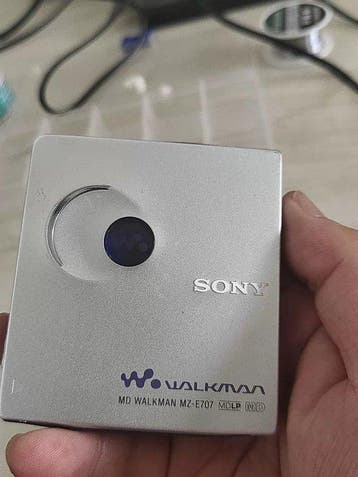 Sony - MZ-E707 Draagbare minidisc speler-recorder, Nieuw