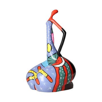 Beeldje - Pop Art Lady - Glasvezel