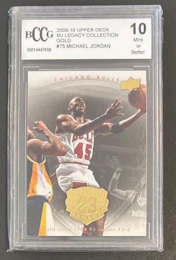 2009/10 Upper Deck MJ Legacy Collection Gold Michael Jordan, Nieuw