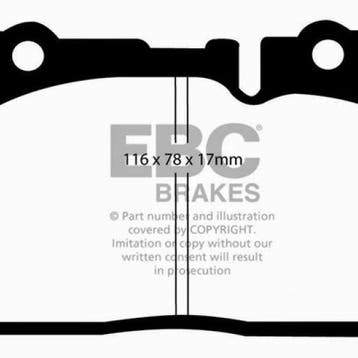 EBC 95-00 Lexus LS400 4.0 Redstuff Front Brake Pads, Ophalen of Verzenden, Nieuw