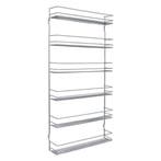 Metaltex Pepito Kruidenrek 6 Etages 36x8x71 cm Zilver, Huis en Inrichting, Keuken | Keukenbenodigdheden, Verzenden, Nieuw