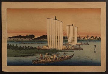 Clearing Weather at Shibaura - Hiroshige (1797-1858) - Japan