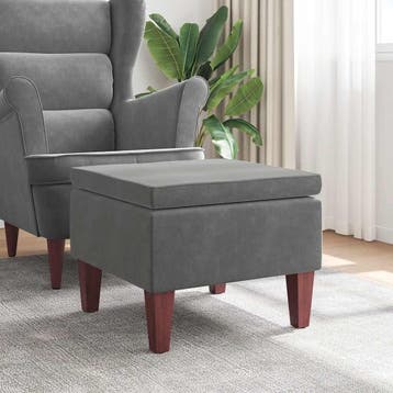 Hocker 52x52cm fluweel | Laatste Stuk! | 58% Korting, Huis en Inrichting, Banken | Voetenbanken en Poefen, Stijlvol, Nieuw, Ophalen of Verzenden