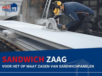 TE HUUR Sandwichpanelen zaag tot 130mm