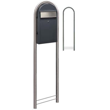 Bobi Grande S (slim) wandbrievenbus staal - antracietgrijs, Verzenden, Nieuw