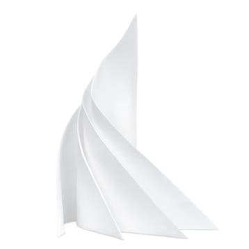 Servetten Wit 53x53cm Katoen - RER, Verzenden, Nieuw, Overige kleuren, Tafelkleed of Tafelzeil