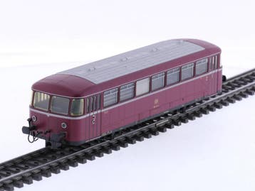 Schaal H0 Trix 24798 bijwagen railbus br799 van de DB #9001, Wisselstroom, Gebruikt, Trix, Overige typen