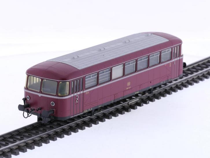 Schaal H0 Trix 24798 bijwagen railbus br799 van de DB #9001, Hobby en Vrije tijd, Modeltreinen | H0, Wisselstroom, Analoog, Gebruikt
