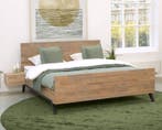 Oak & Steel Diamant Royal Massief Houten Bed - 180 x 200, Nieuw