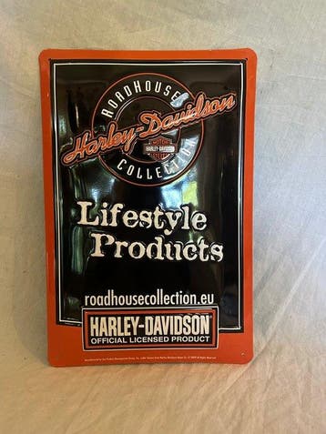 Harley Davidson - Reclamebord - blik
