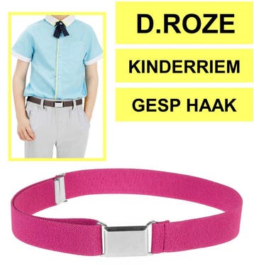 Fako Fashion - Kinderriem Elastisch Gesp - Elastische Riem, Kleding | Dames, Riemen en Ceinturen, Verzenden, Nieuw