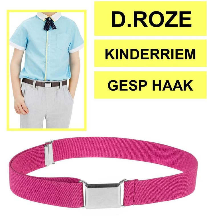 Fako Fashion - Kinderriem Elastisch Gesp - Elastische Riem, Kleding | Dames, Riemen en Ceinturen, Verzenden