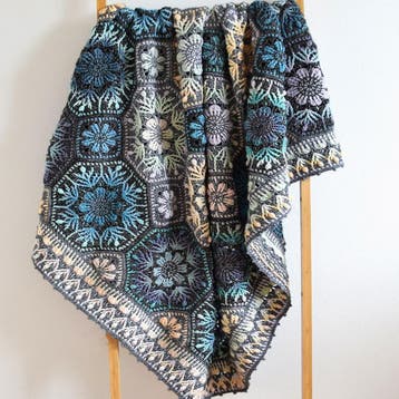 Fae Fleur Blanket Mal - Midnight Fleur - Scheepjes Stone W, Ophalen of Verzenden, Nieuw