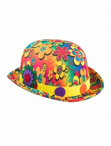 Bolhoed flower power, Ophalen of Verzenden, Nieuw