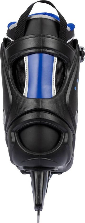 Nijdam IJshockeyschaats - Semi-Softboot - Zwart/Blauw - Maat, Ophalen of Verzenden, Zo goed als nieuw, Nijdam
