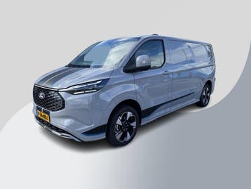 Ford E-Transit Custom 320 L2H1 Sport 65 kWh, Automaat, Stof, Zwart, Overige brandstoffen