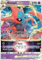 Deoxys Vstar swsh268 Sword&Shield Promos, Ophalen of Verzenden, Nieuw, Losse kaart, Foil