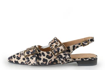 Babouche Loafers in maat 38 Beige, Verzenden, Beige, Overige typen, Zo goed als nieuw
